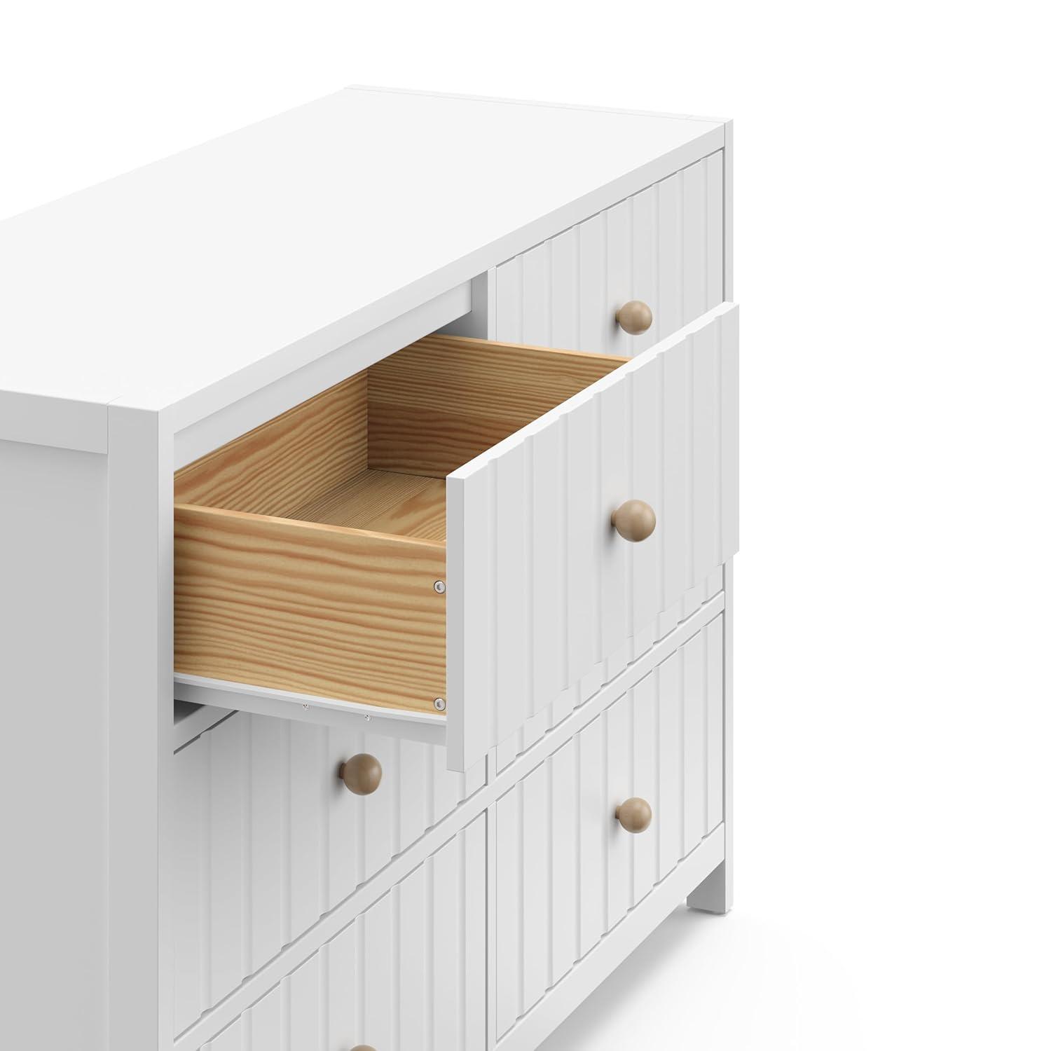 Teddi 6 Drawer Double Dresser