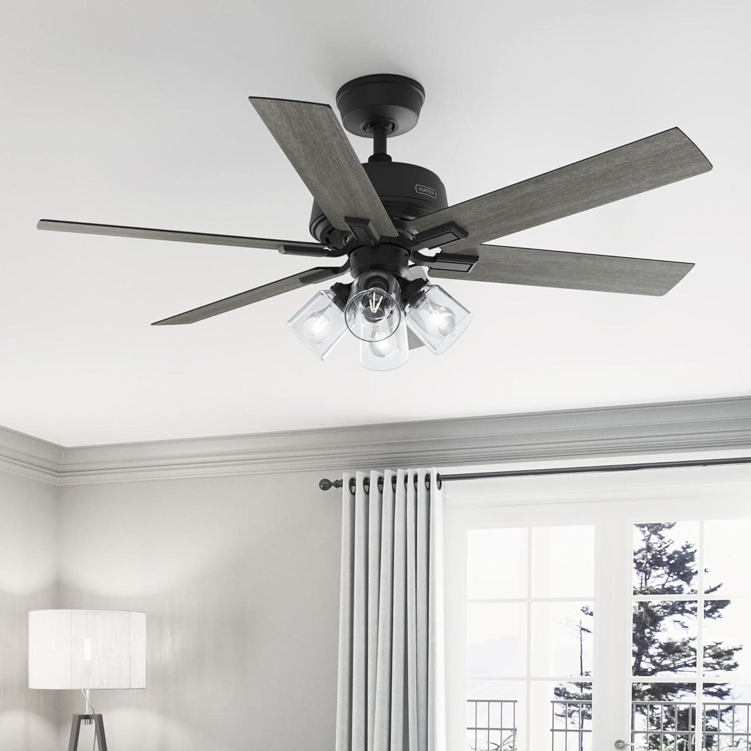 Hunter 52 Inch Fonthill ENERGY STAR® Hunterexpress Ceiling Fan With Lights And Remote