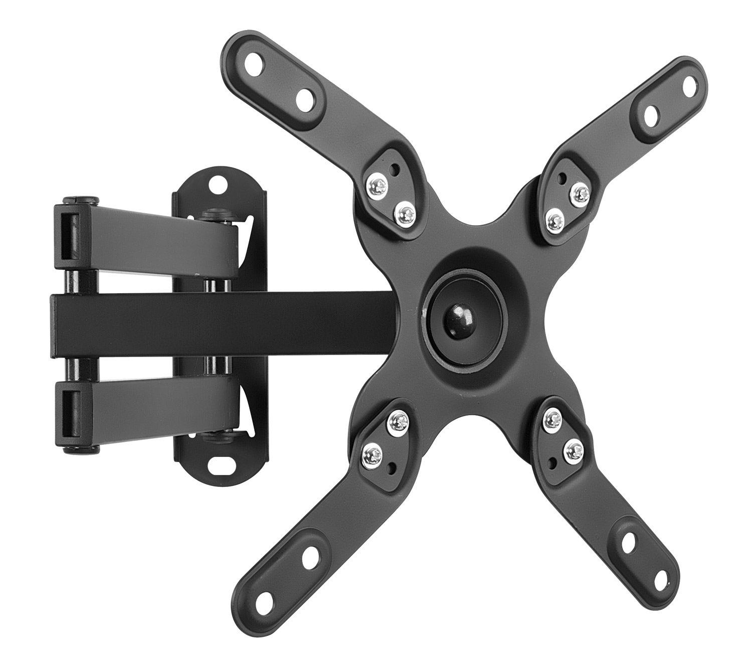 Mount-it Mount-It! Full Motion TV Wall Mount Bracket w/ 15" Extension Articulating Tilt Arm | Fits 17-47 in.