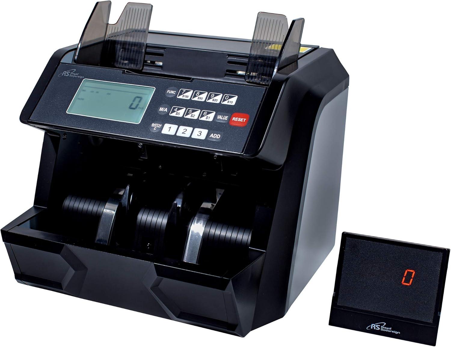 Royal Sovereign Front Load Bill Counter with Counterfeit Detection RBC-EG100