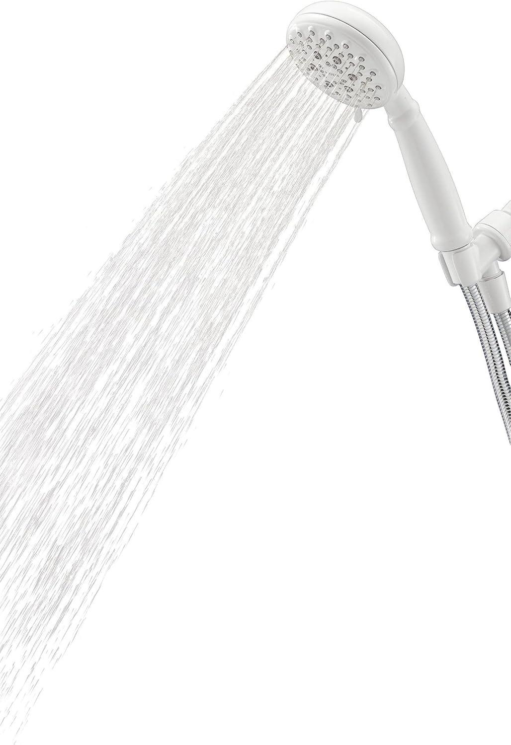 Moen Banbury White 5 settings Handheld Showerhead 1.75 gpm