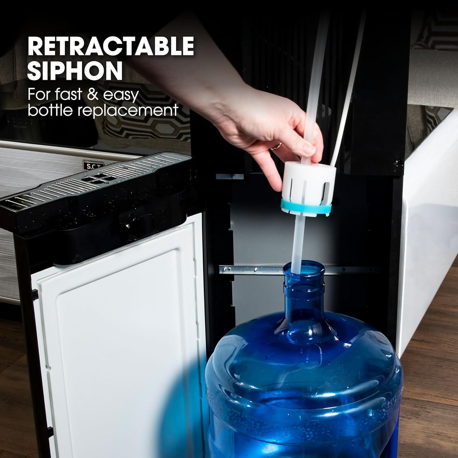 Soopyk Soopyk Black Countertop Bottleless Electric Filtered Water Dispenser