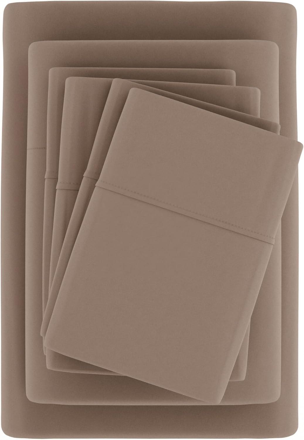 Simply Soft 6-Piece Wrinkle Free Microfiber Sheet Set with 16" Deep Pockets!