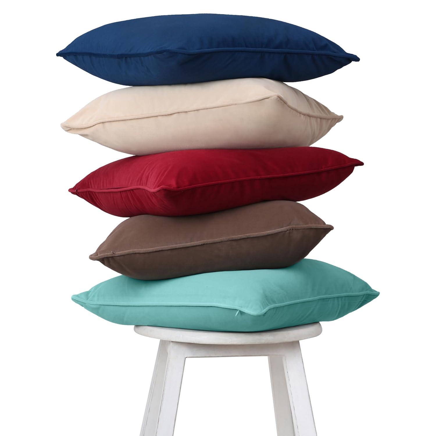 A1 Home Collections LLC Velvet Pillow Cover (Set of 2)