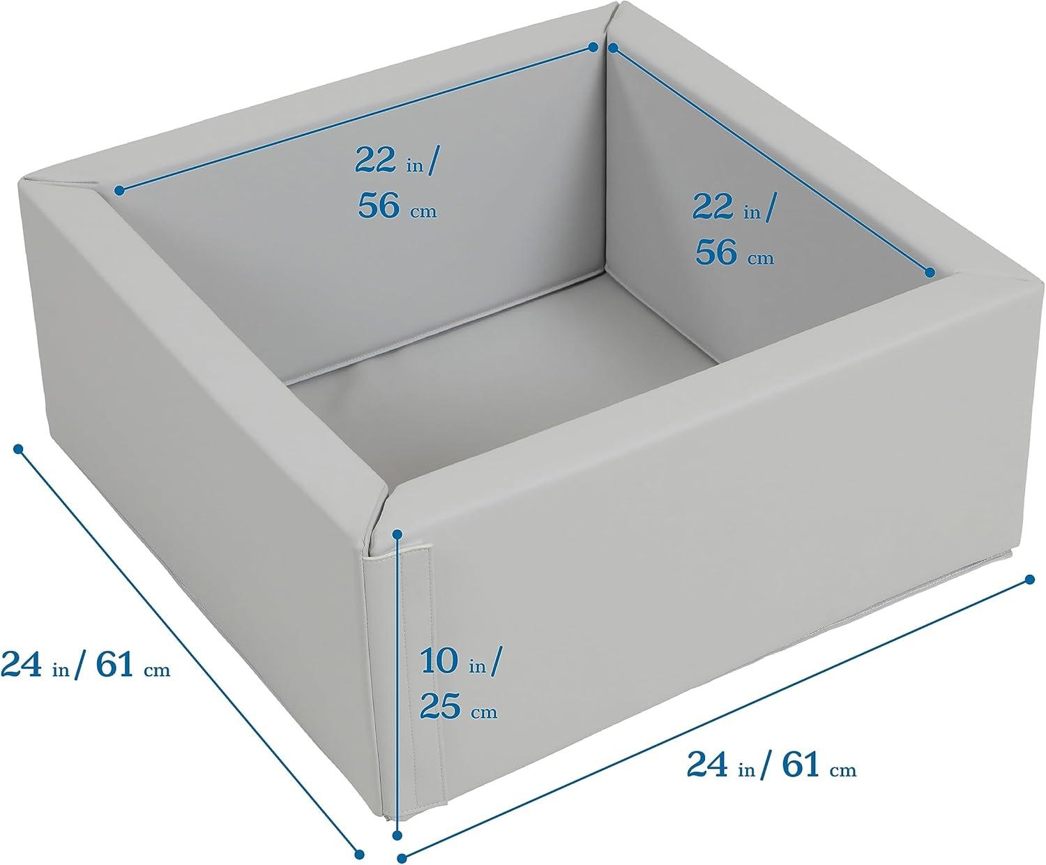 ECR4Kids SoftZone Play Patch Toy Bins, 2-Pack