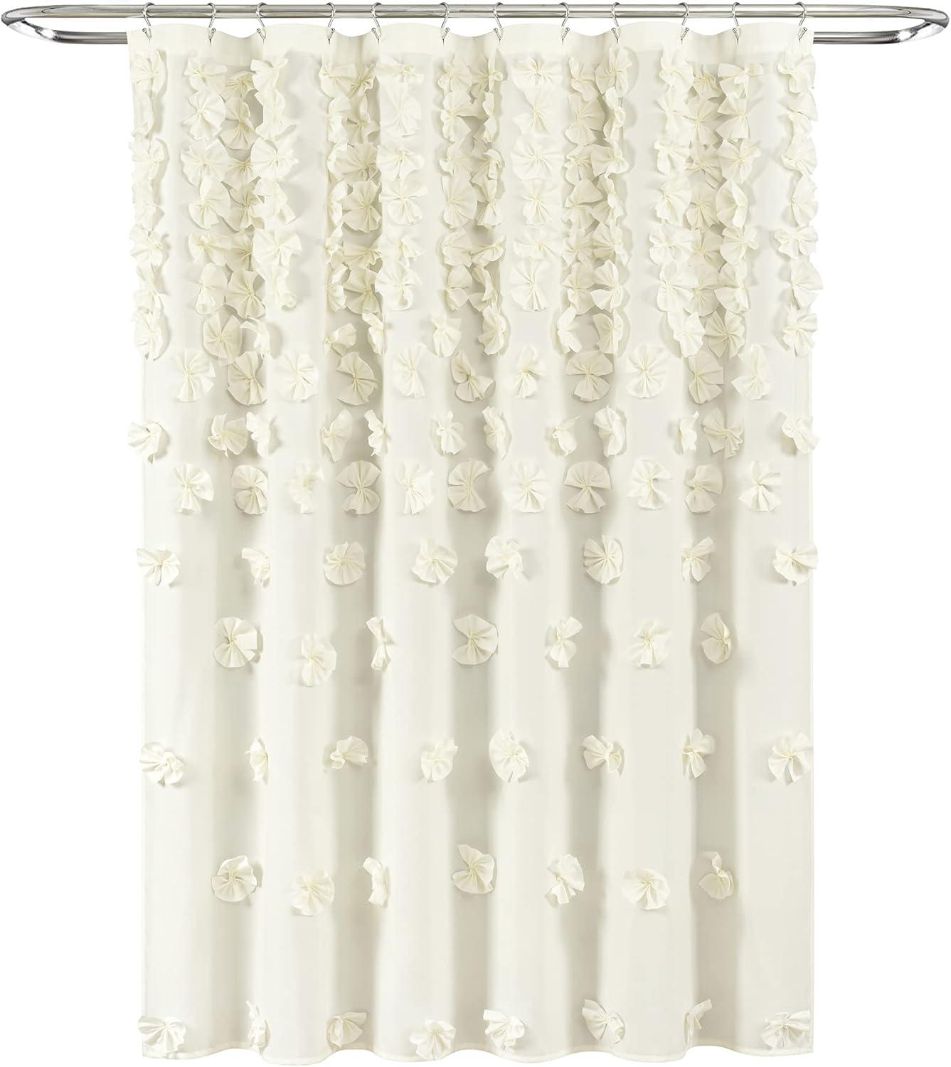 Lush Decor Riley Floral Shower Curtain
