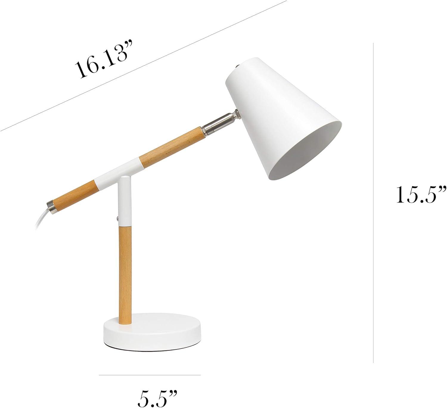 Wooden Pivot Desk Lamp - Simple Designs