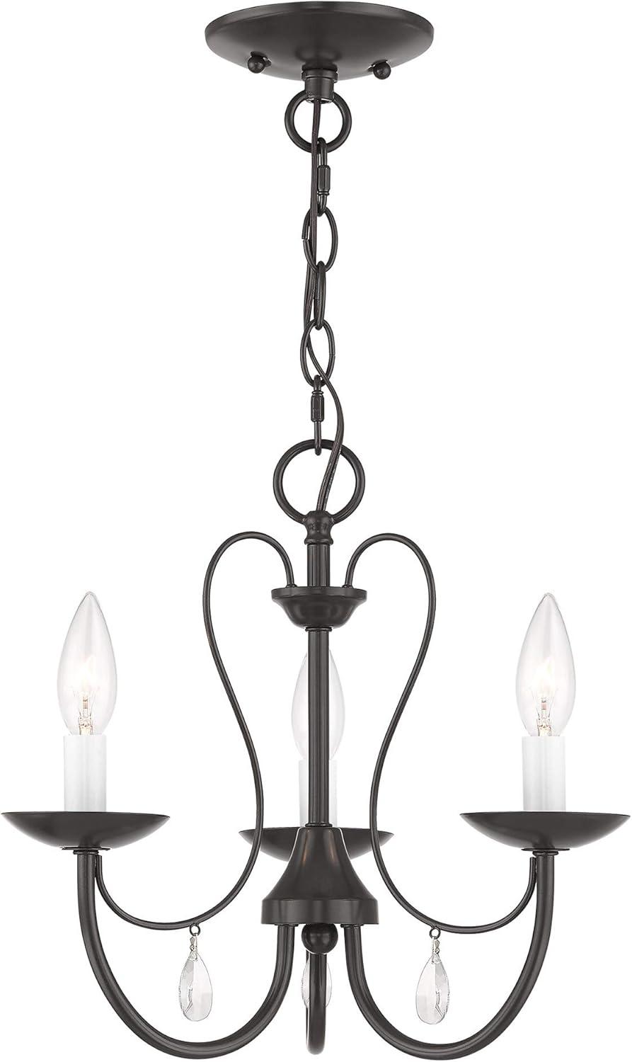Livex Lighting Mirabella 3 - Light Chandelier in  English Bronze