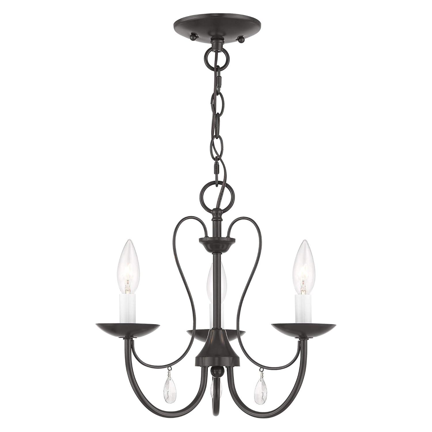 Livex Lighting Mirabella 3 - Light Chandelier in  English Bronze