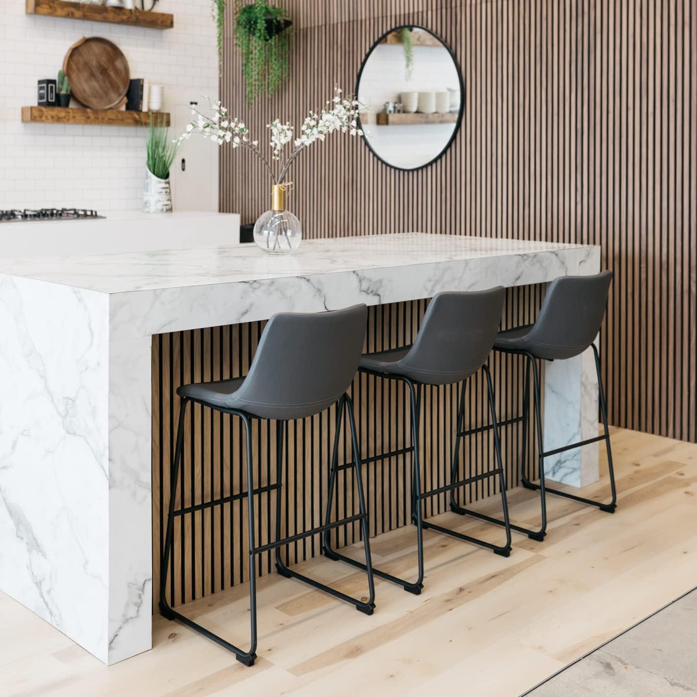 Centiar Pub Height Barstool Gray - Signature Design by Ashley