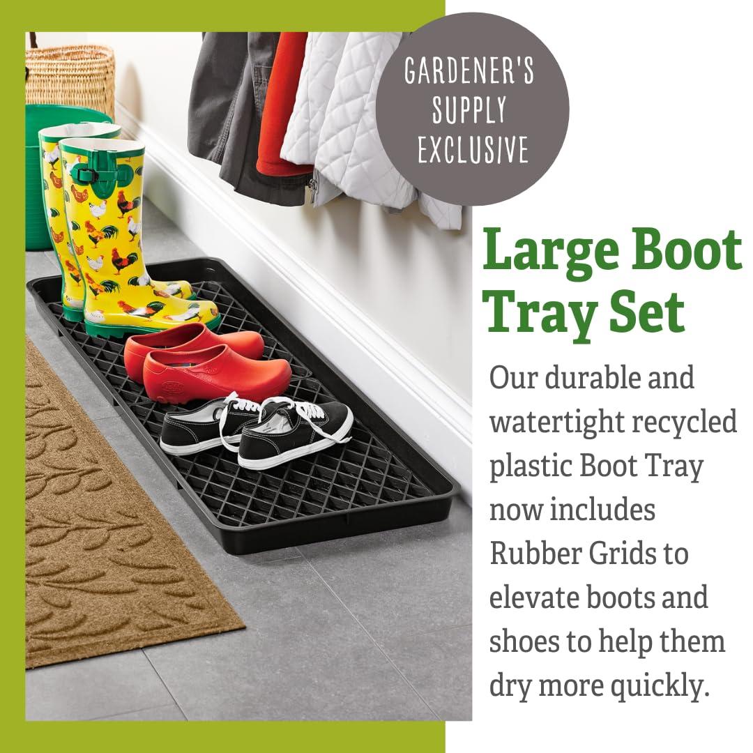Large Boot Tray Set