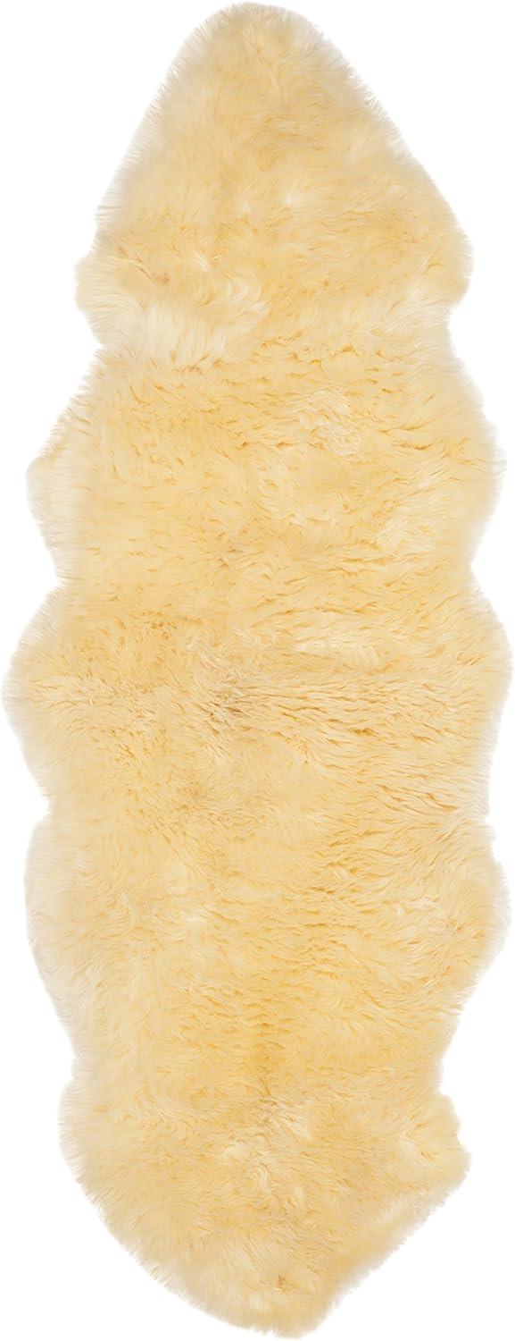 Sheepskin 121 Area Rug In Champagne