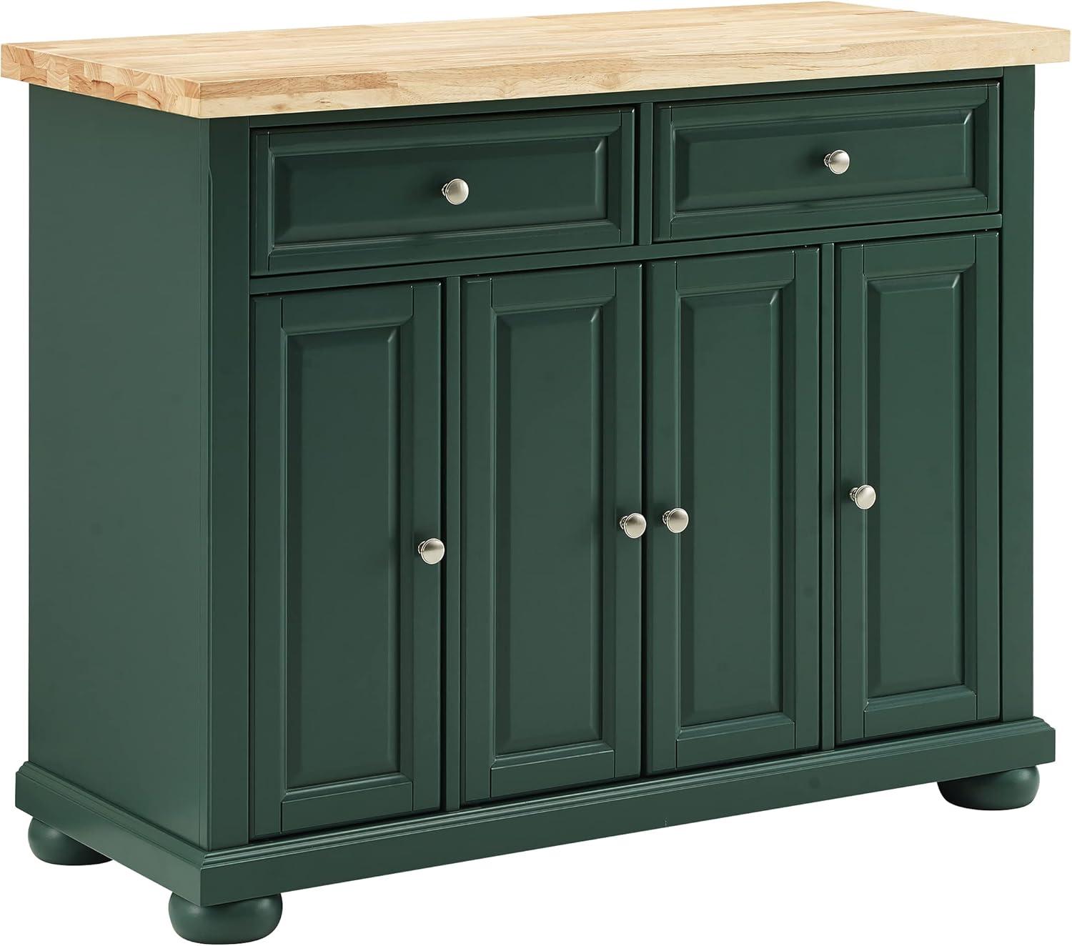 Madison Solid Wood Top Kitchen Island