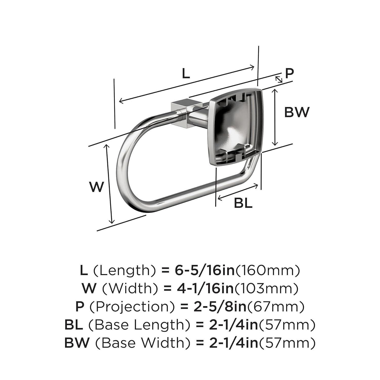 Stature Wall Mount Toilet Paper Holder