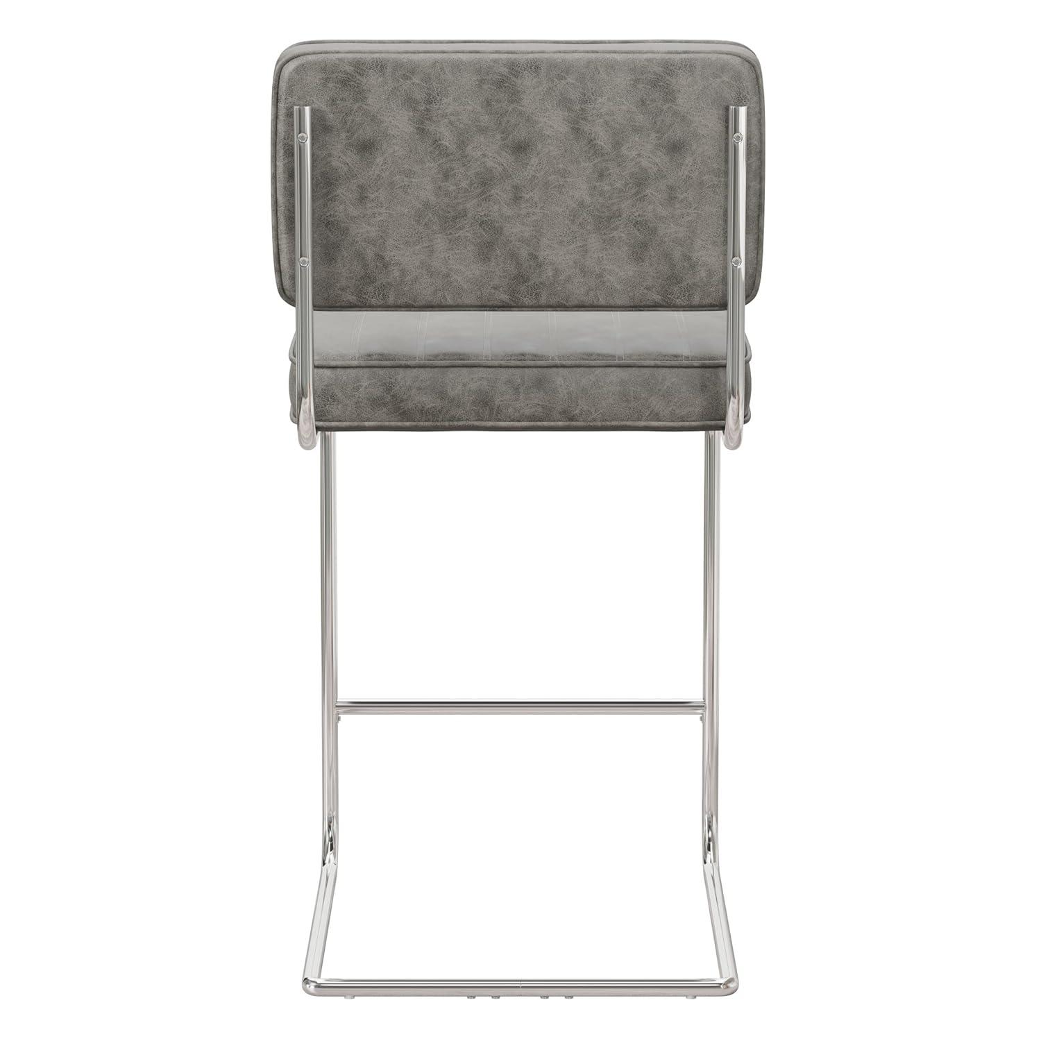 Set of 2 Breuer Metal Counter Height Stools - Hillsdale Furniture
