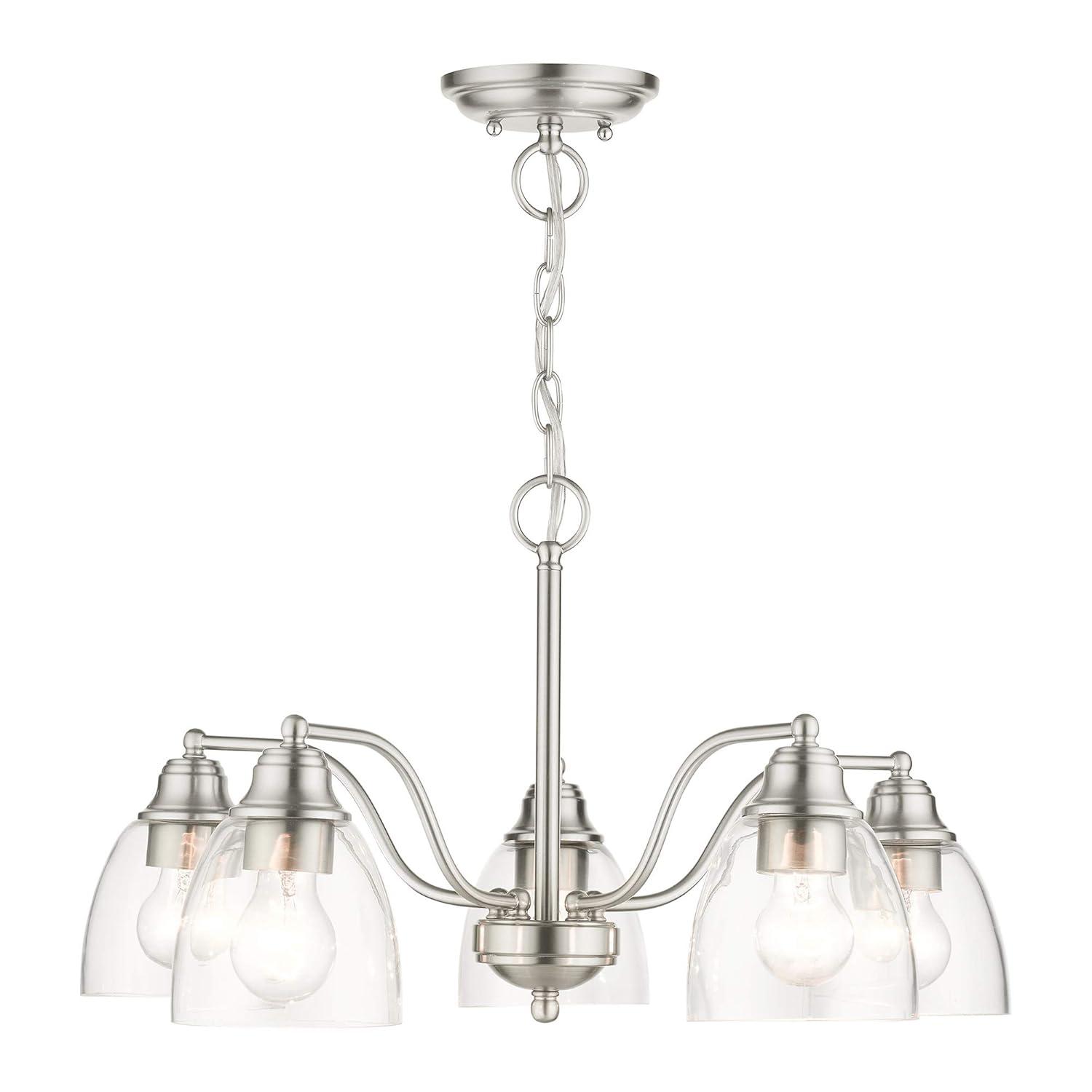 Livex Lighting Montgomery 5 - Light Chandelier in  Brushed Nickel