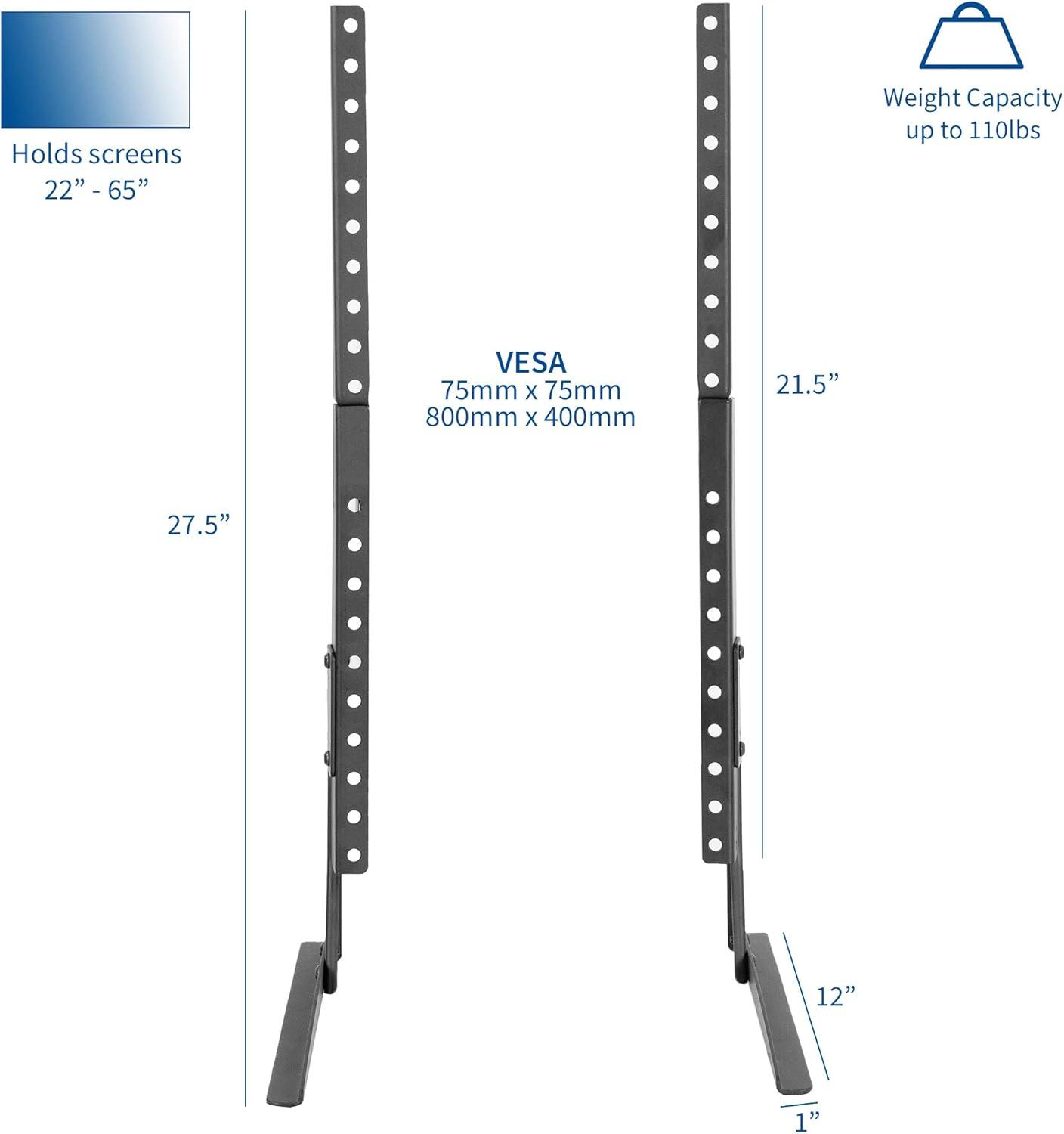 VIVO Table Top Stand for 22" to 65" TVs (STAND-TV00Y)