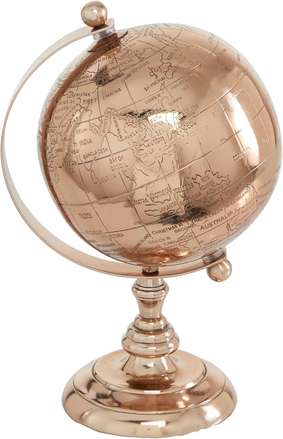 Metal Tabletop Globe