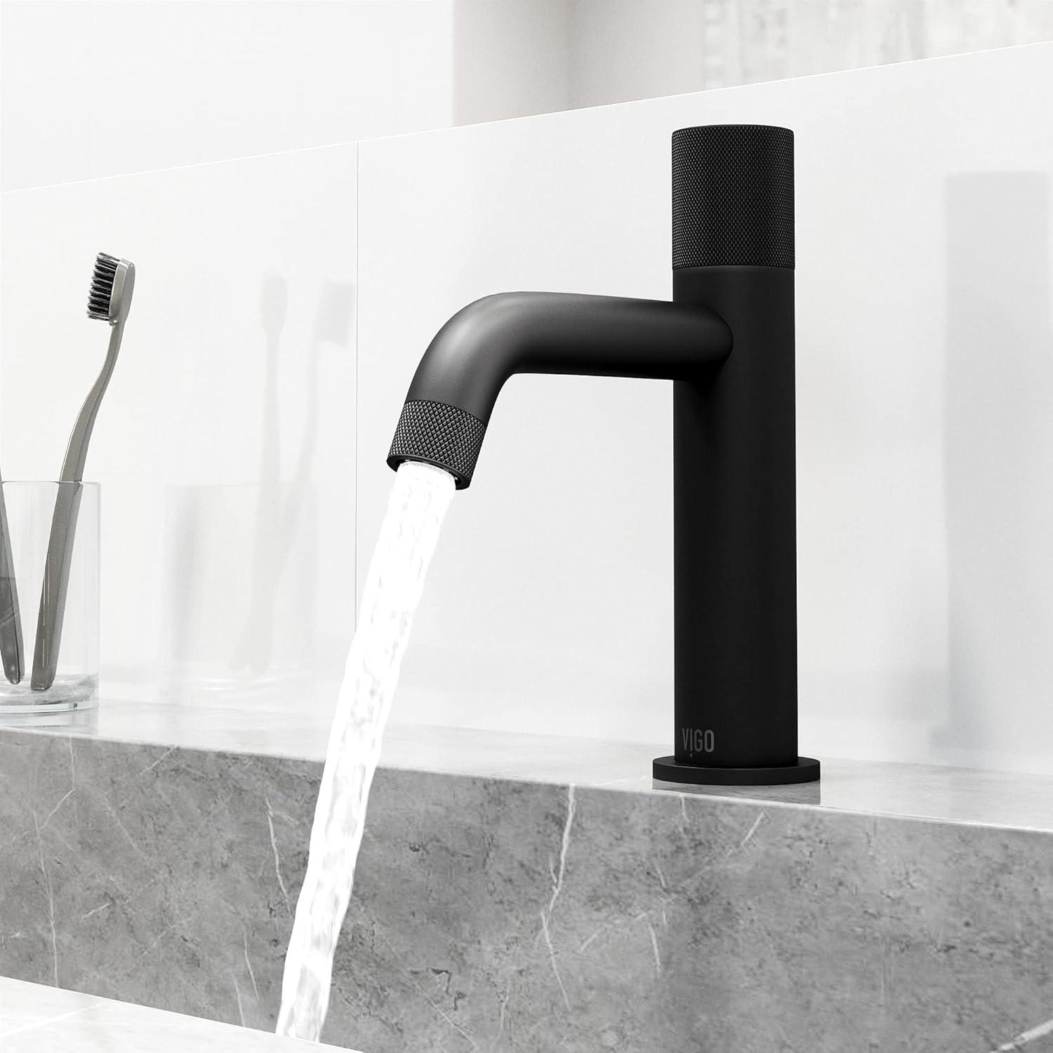 Apollo 8" H Single Handle Single Hole Bathroom Faucet