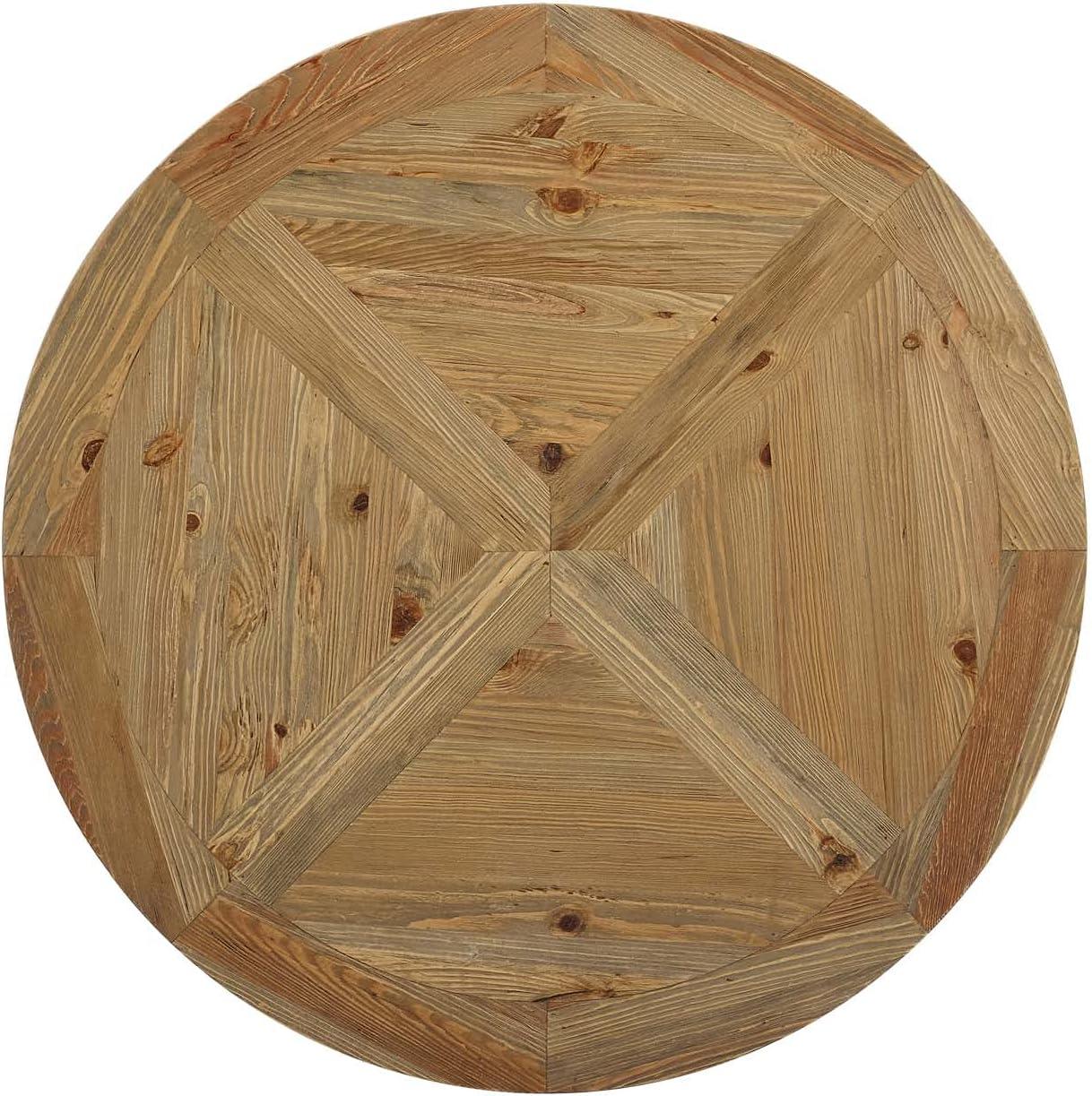 Modway Modway The Barn Wild Hen Round Pine Wood Dining Table