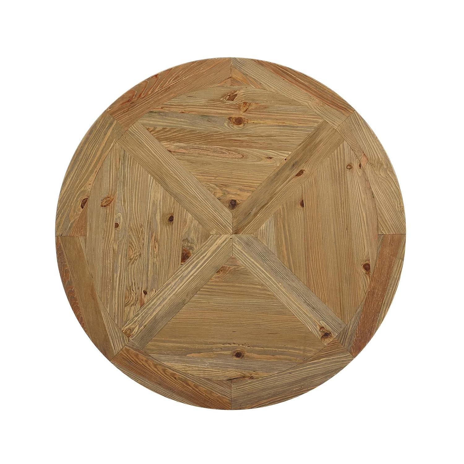 Modway Modway The Barn Wild Hen Round Pine Wood Dining Table