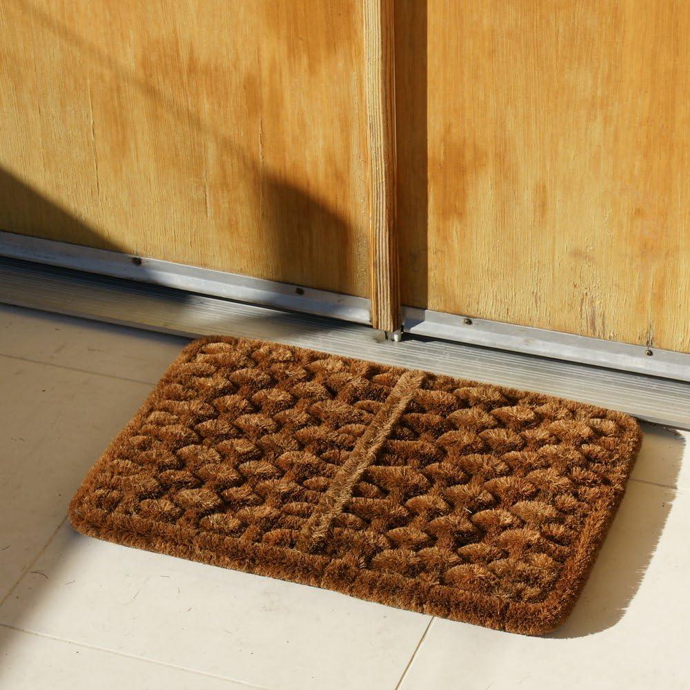 Rubber-Cal, Inc. Shiraz Coco Coir 24 in. x 16 in. Outdoor Door Mat