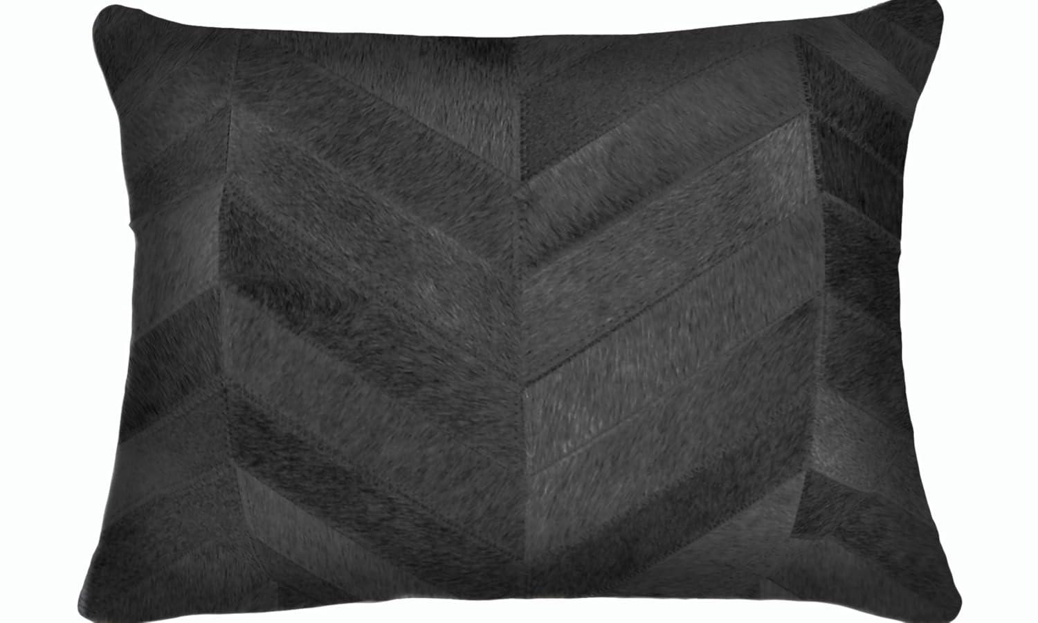 eRug Outlet Torino Leather/Suede Throw Square Pillow Cover & Insert