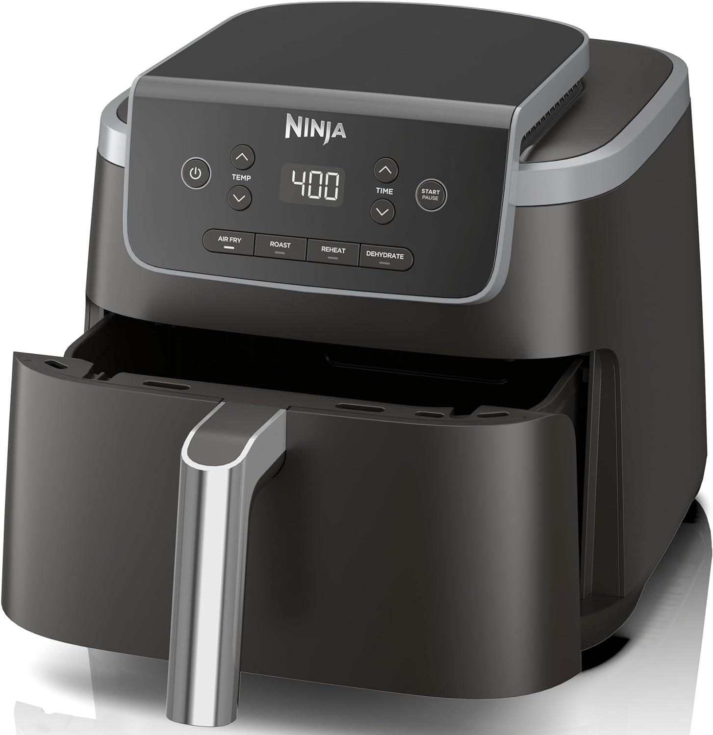 Ninja 5 QT Black Electric Air Fryer Pro with 4 Cooking Functions