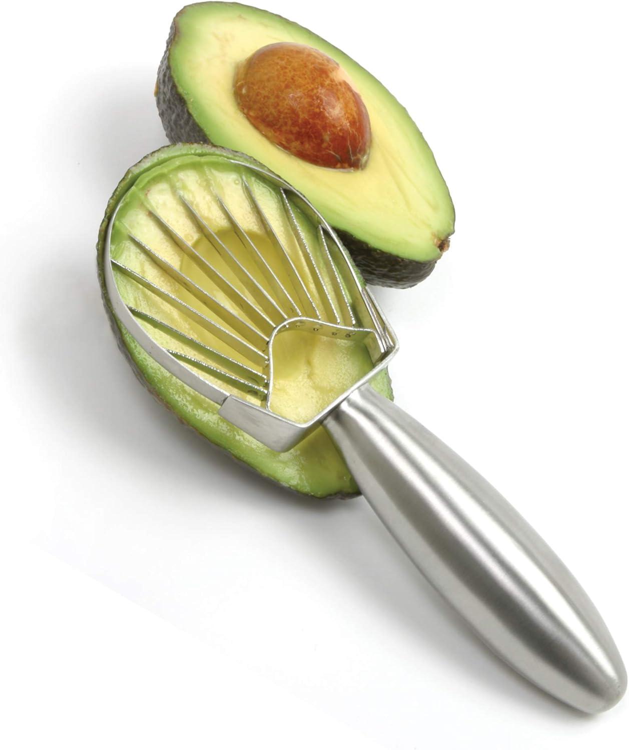 Norpro Stainless Steel Avocado Slicer, One Size, As Shown