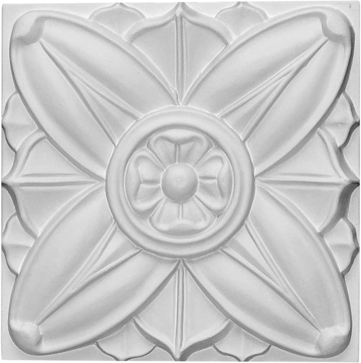 Fairfax Large Primed Urethane Rosette 5.87" Square