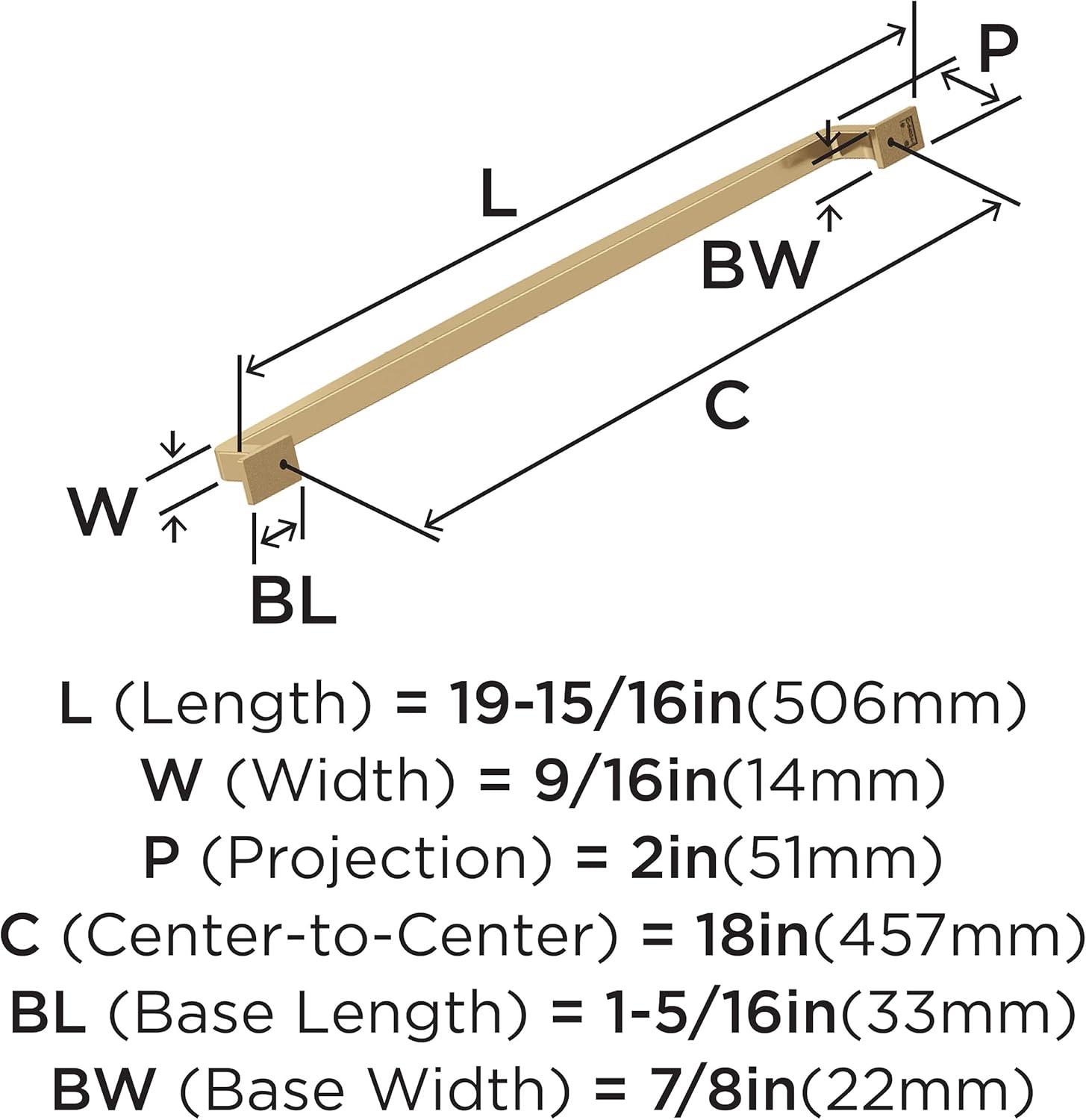 Amerock Westerly Appliance Pull