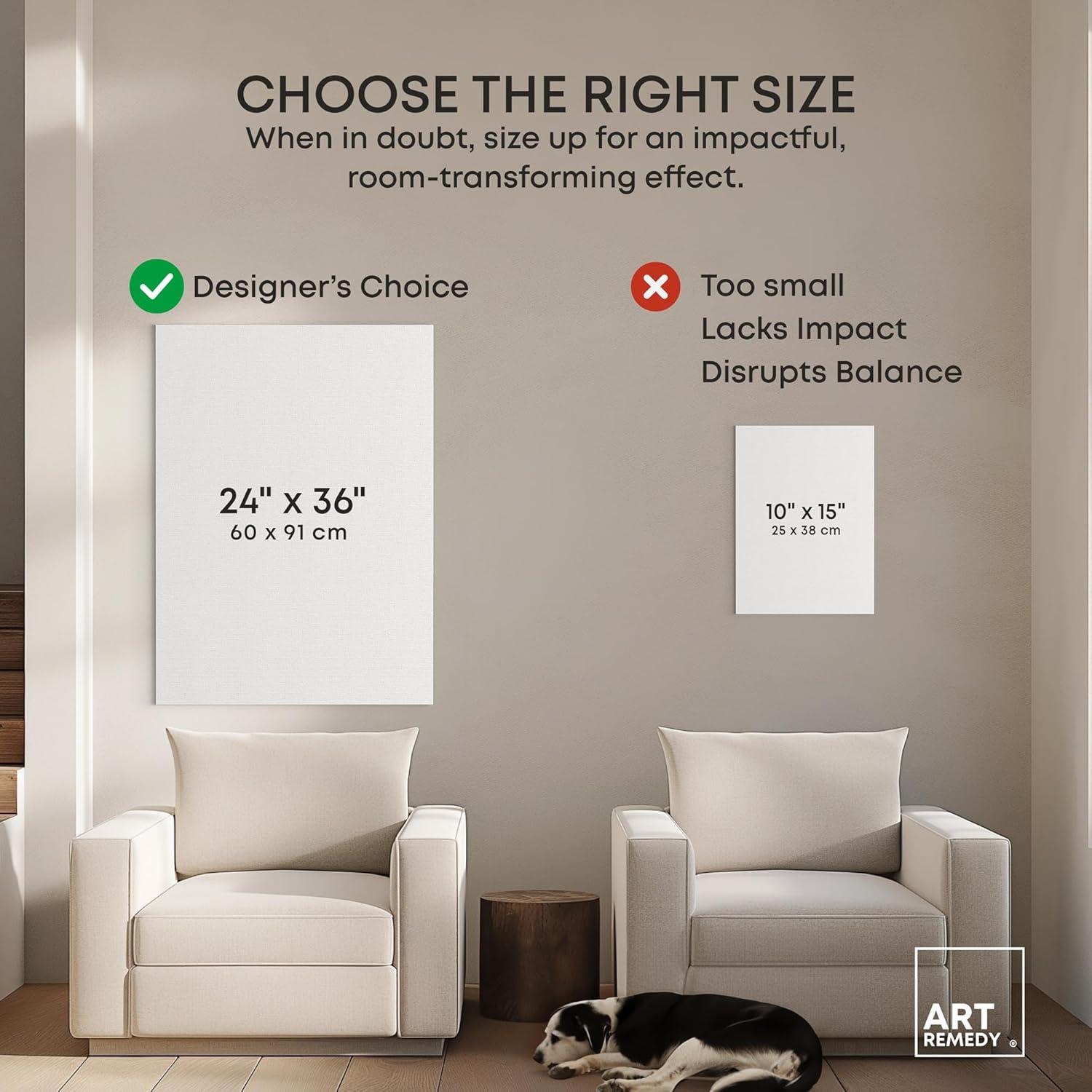 Art Remedy Pastel Layers Canvas Pastel Wall Art by Art Remedy