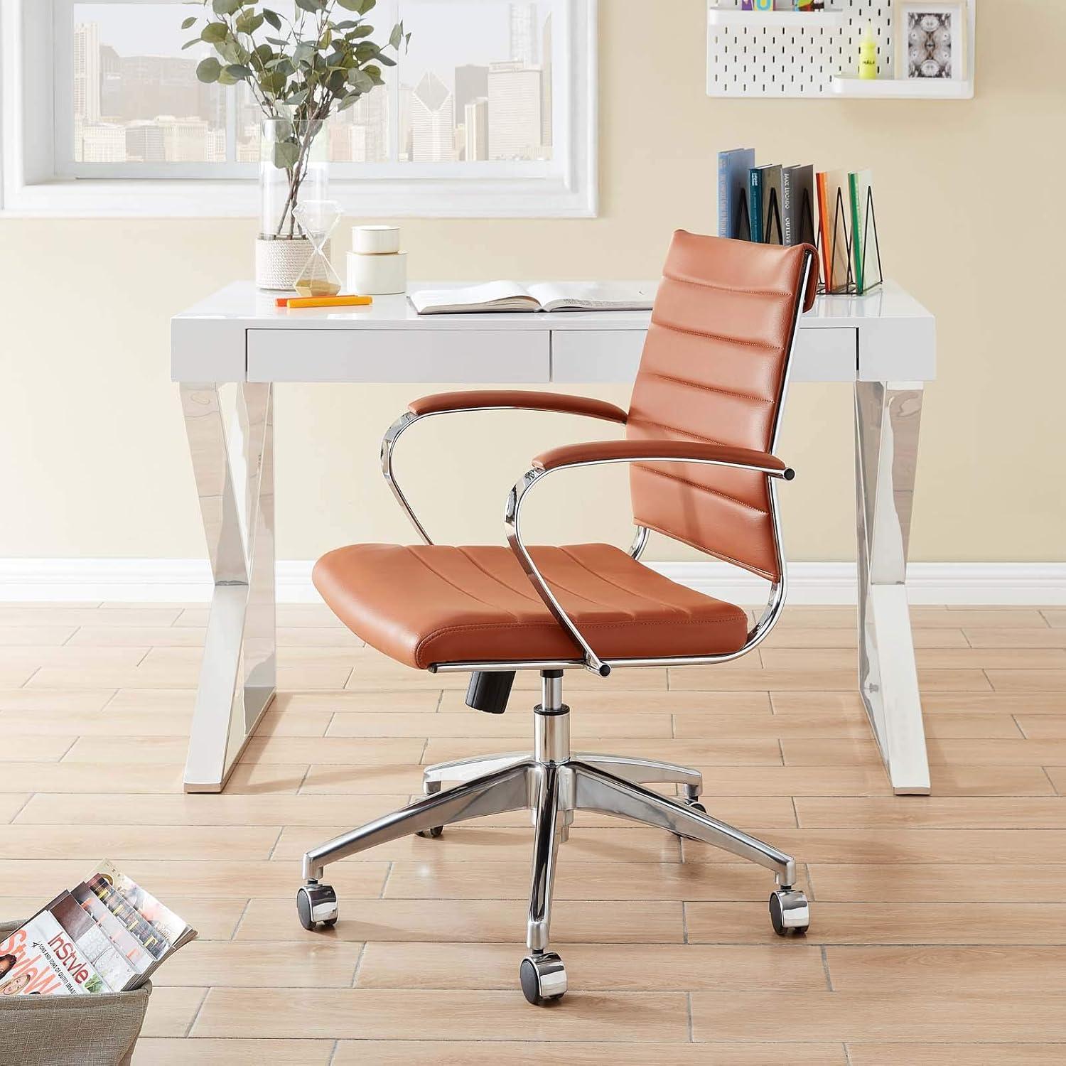 Modway Jive Ribbed Mid-back Executive Office Chair