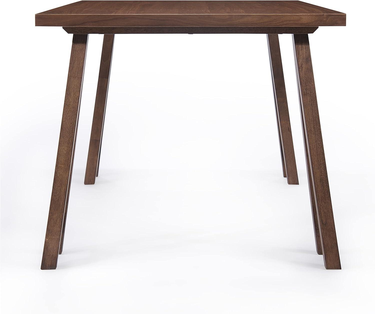 Sabine 71" Rectangular Farmhouse Wood Dining Table: Seats 8, Rubberwood & Oak - Christopher Knight Home