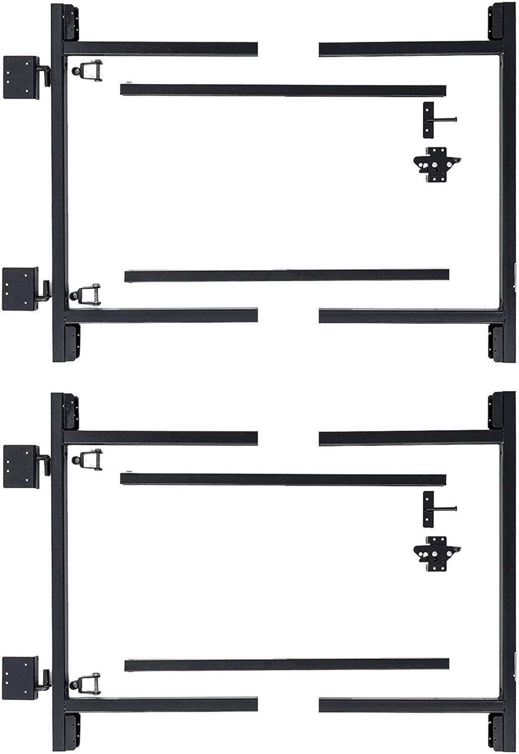 Adjust-A-Gate Steel Frame Gate Building Kit, 36"-60" Wide Up To 4' High (2 Pack)