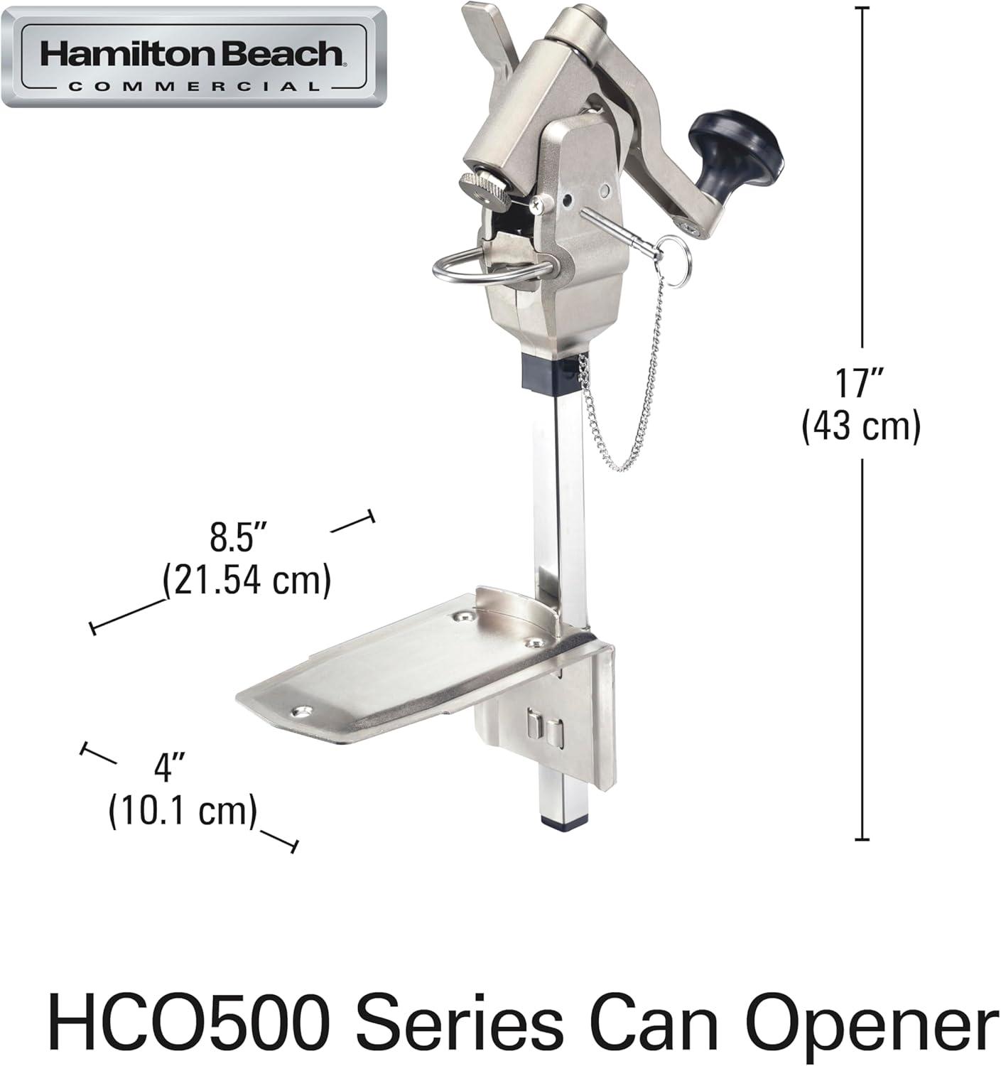 Stainless Steel Commercial Side-Cut Manual Can Opener