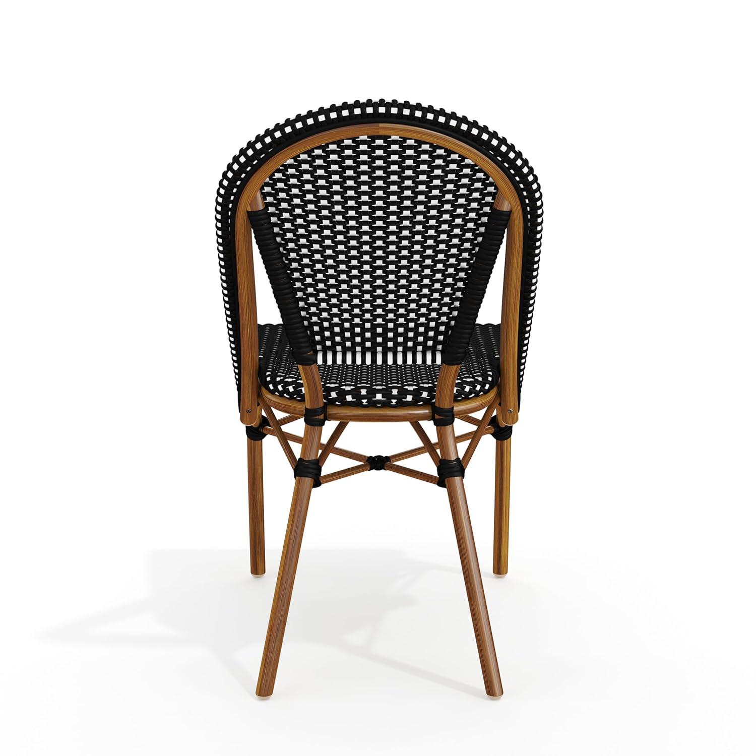 Martha Stewart Martha Stewart Lily Pond All-Weather Stackable Patio Bistro Dining Chair