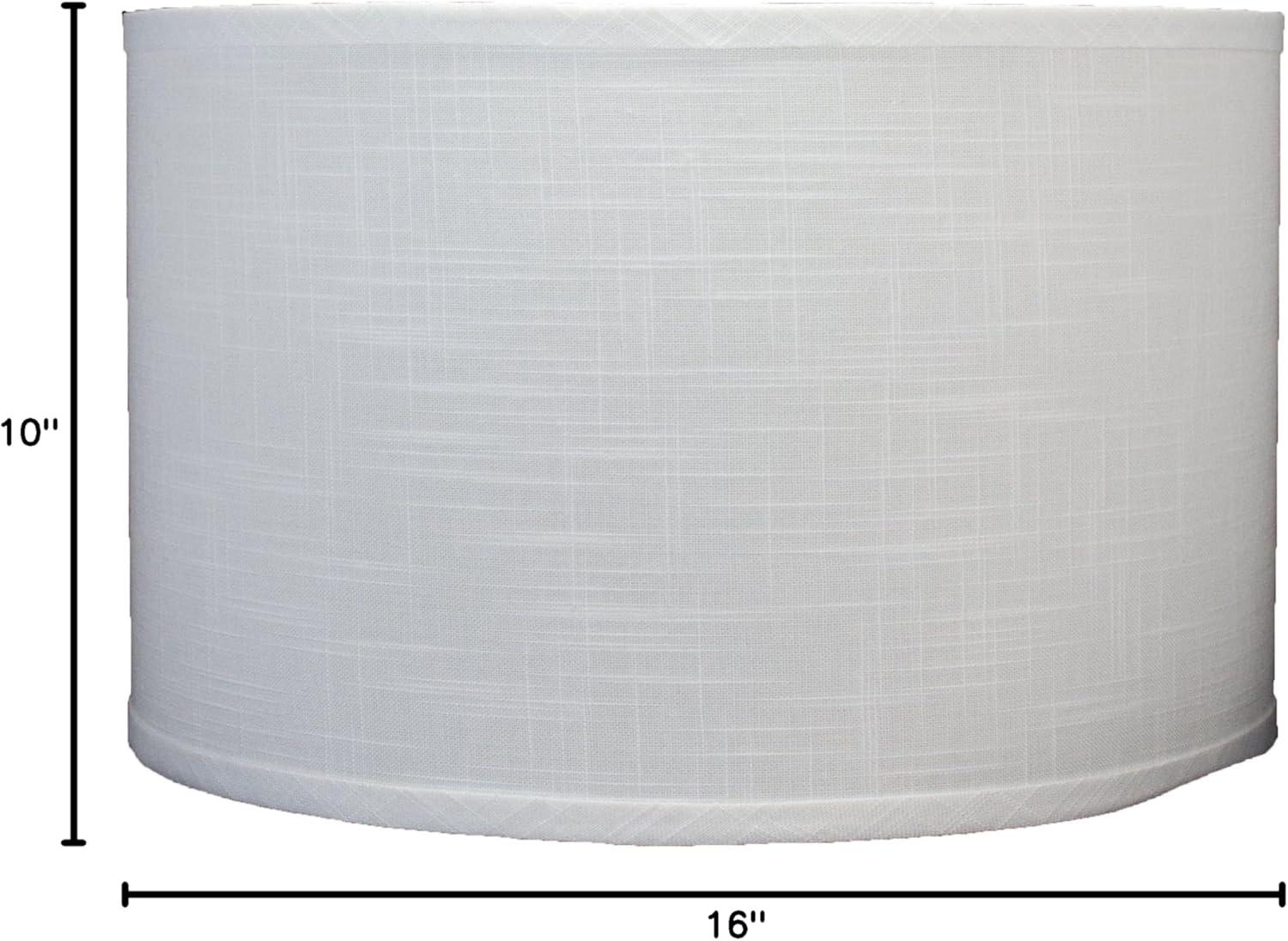 Ganya 10'' H Linen Drum Lamp Shade