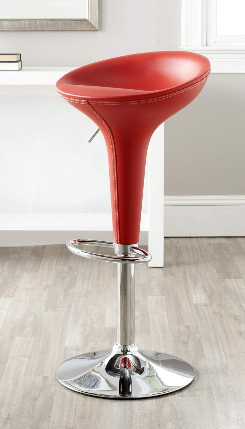 Shedrack Swivel Bar Stool   - Safavieh