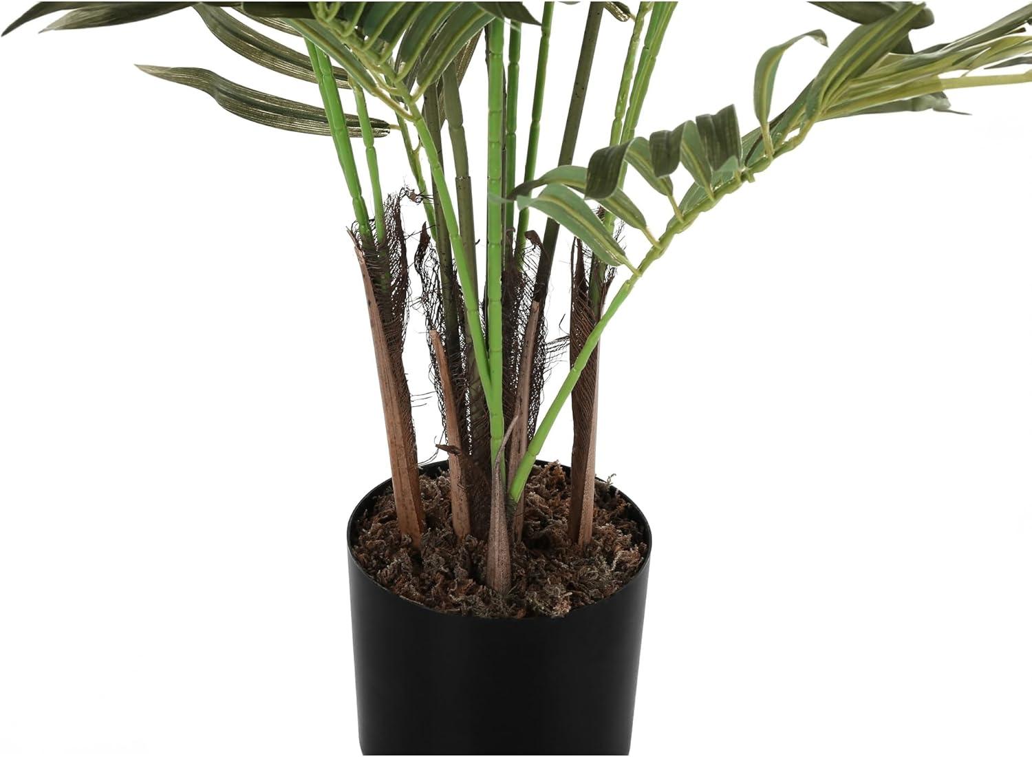 Maynard 47.25'' Faux Areca Palm Plant in Cement Pot