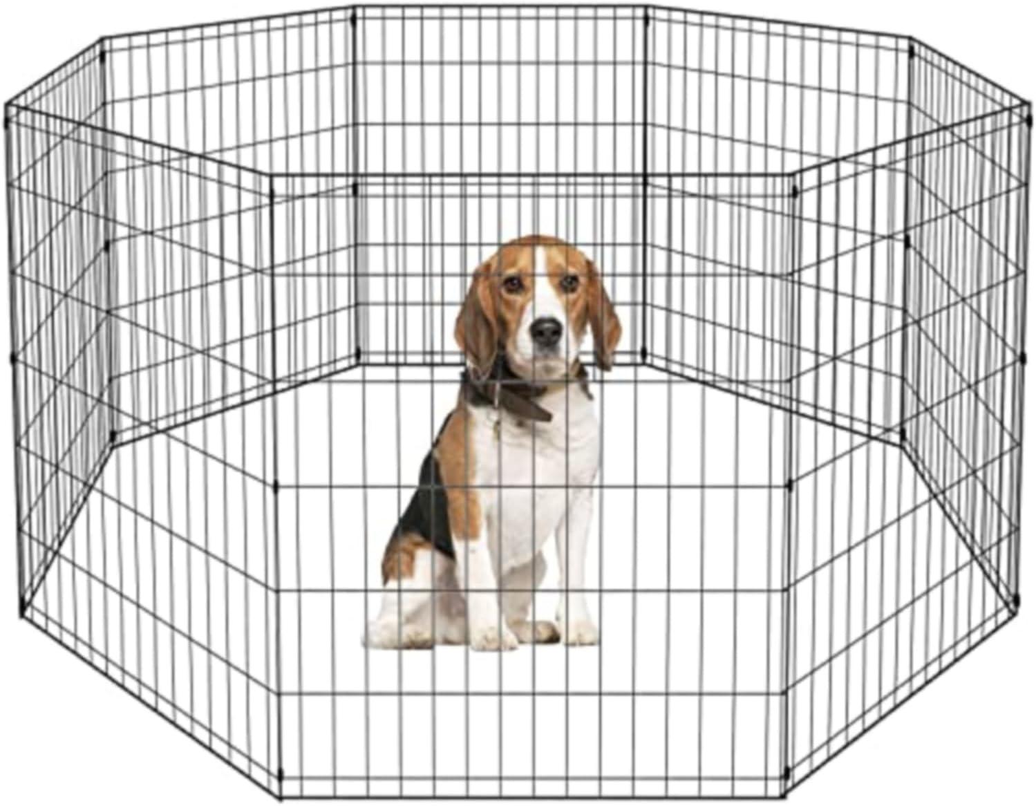 Bestpet 8 Panel 36 inch Dog Playpen Crate Exercise Cage
