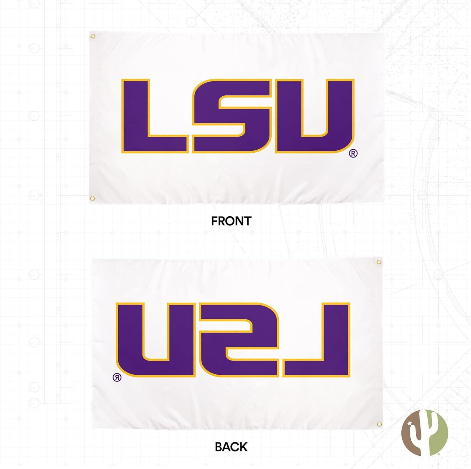 Louisiana State Univ. Indoor / Outdoor 3x5 Banner Flag