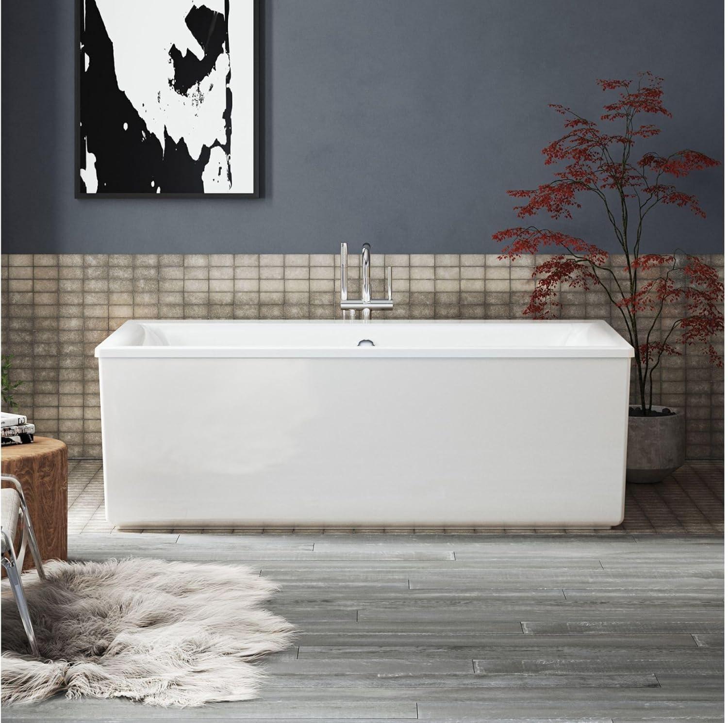 Purist® Floor-Mount Bath Filler Trim with Handshower