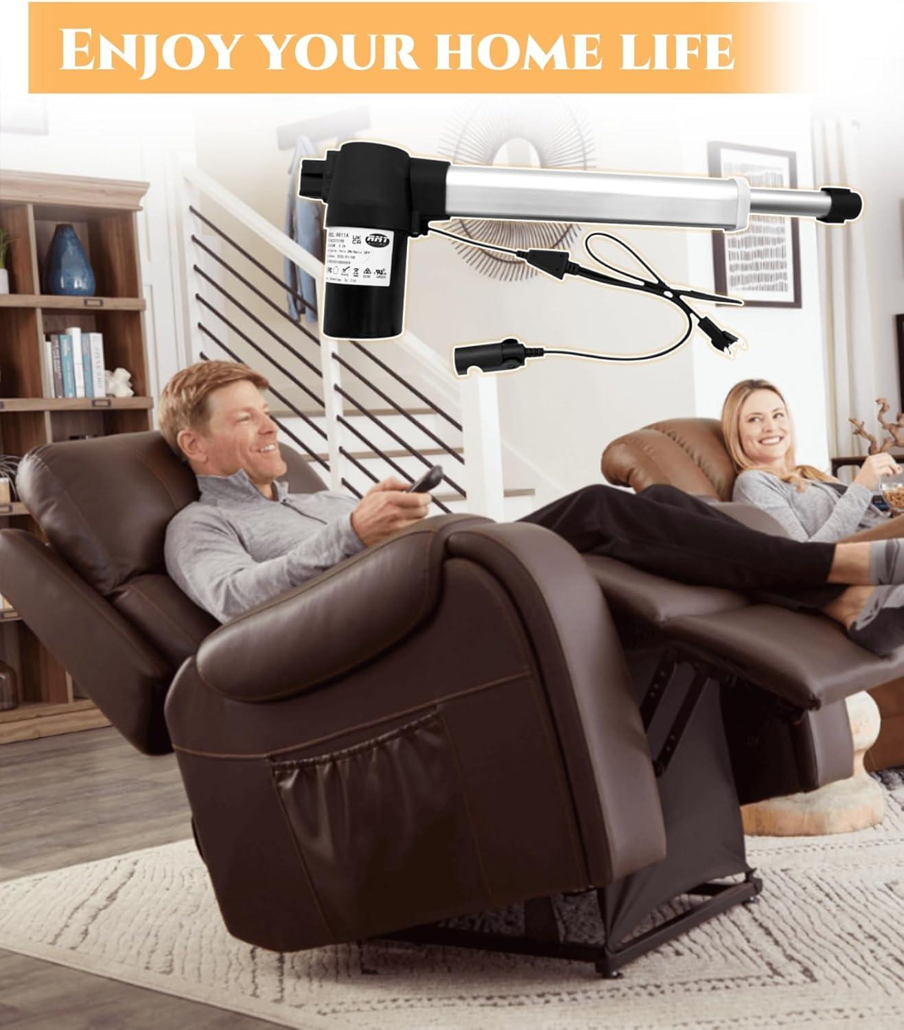 RMT R8112 Motor Linear Actuator for Power Recliner Lift Chair Electric Sofa