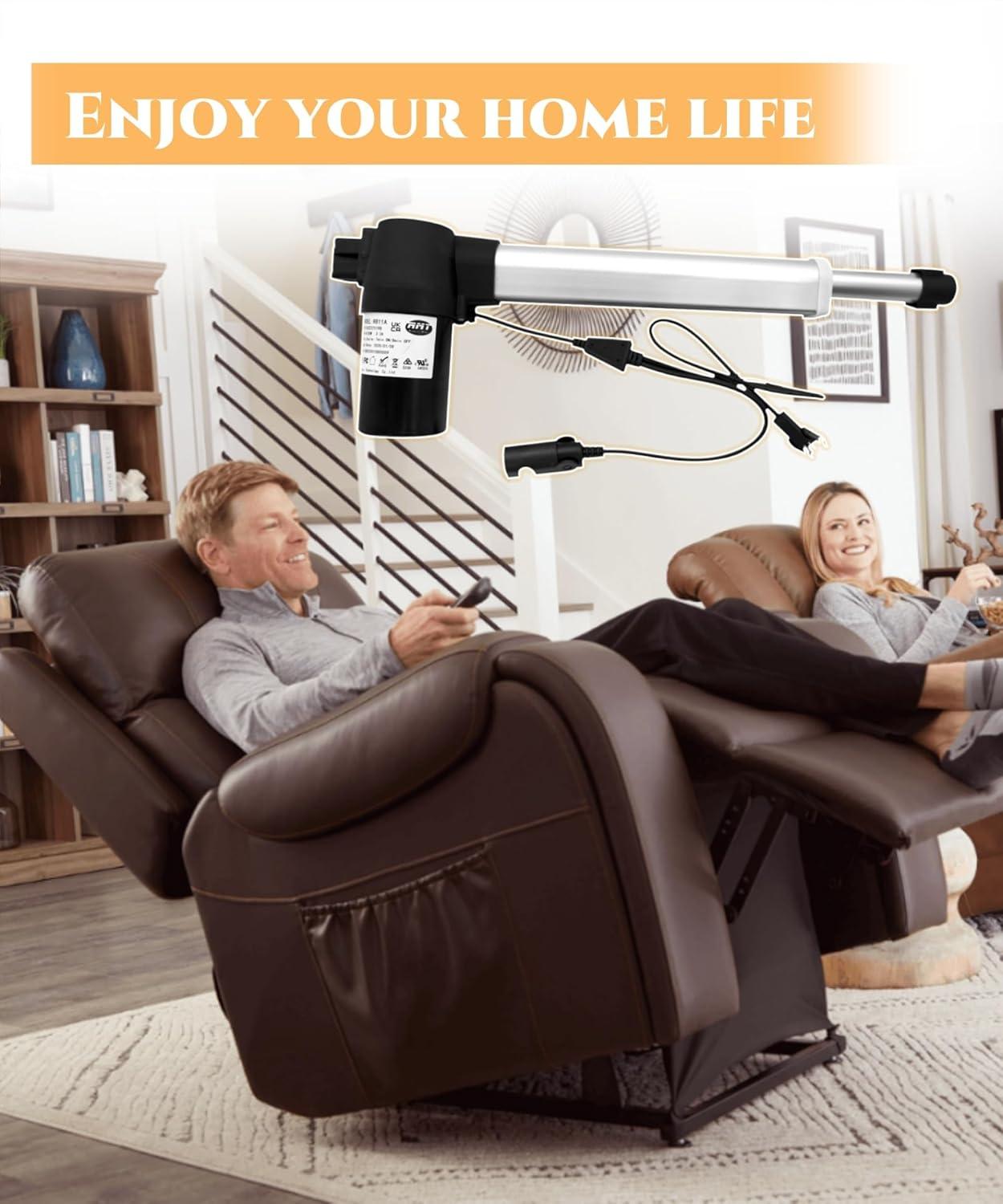 RMT R8112 Motor Linear Actuator for Power Recliner Lift Chair Electric Sofa