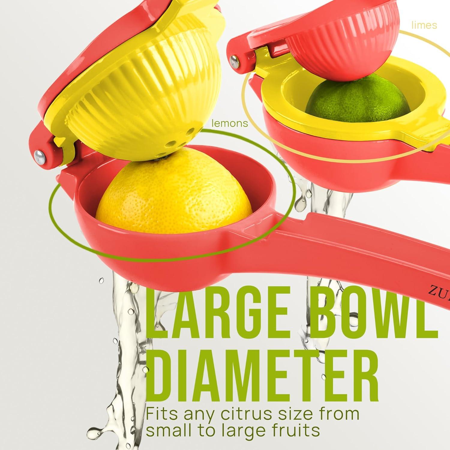 Zulay Kitchen Zulay Kitchen 2-in-1 Manual Lemon Squeezer Manual Juicer Citrus Press