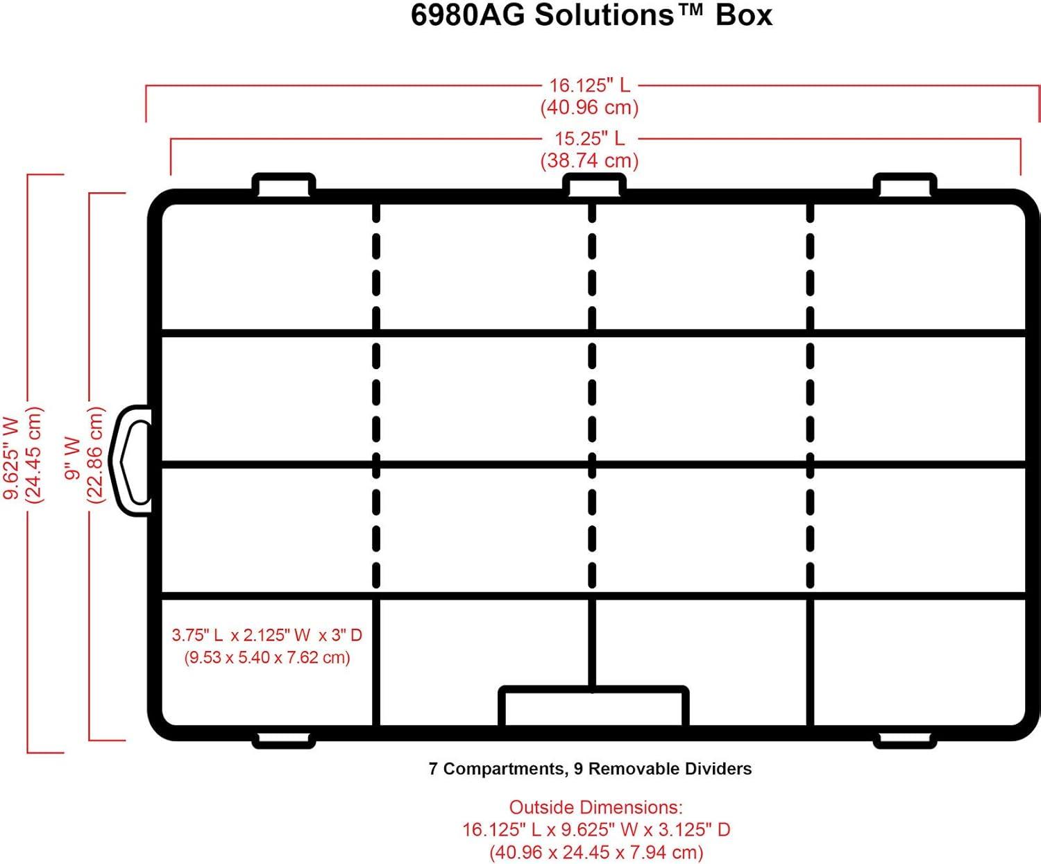 ArtBin Solutions Box, XL, Translucent, 15.25" x 8" x 3"
