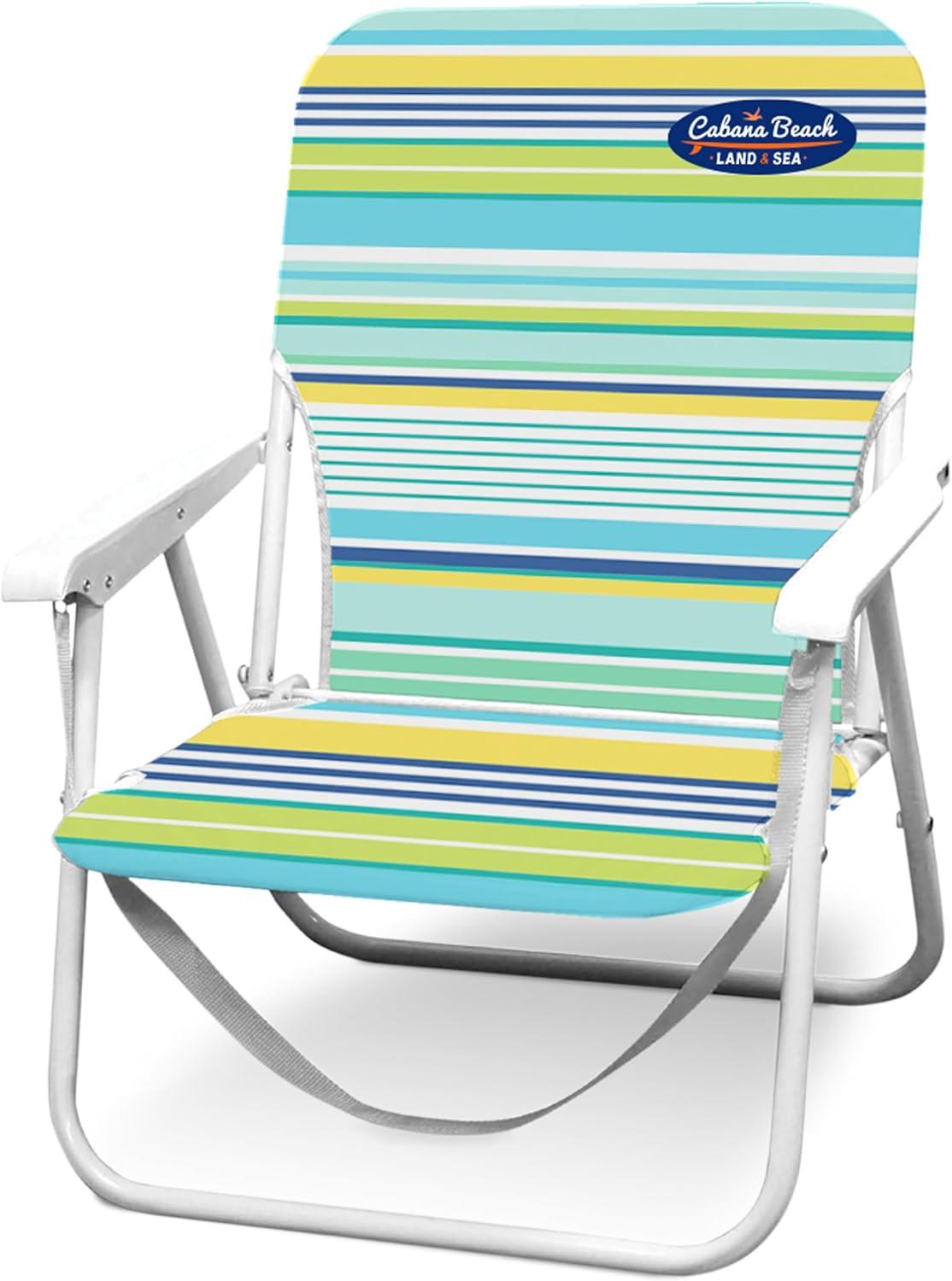 Cabana Beach One-Position Folding Beach Chair