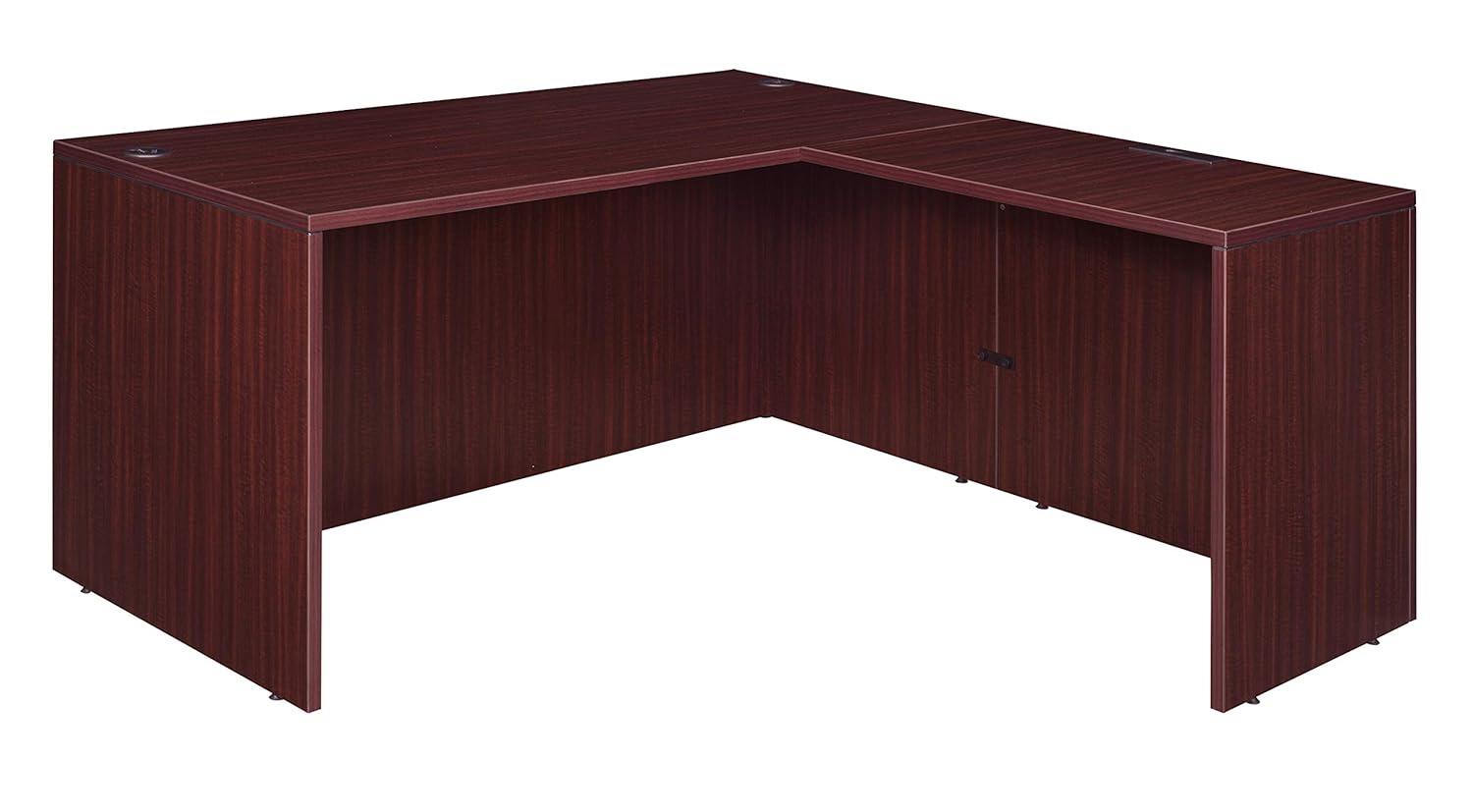 Regency Legacy 66 x 77 in. Executive L Desk Shell- Cherry