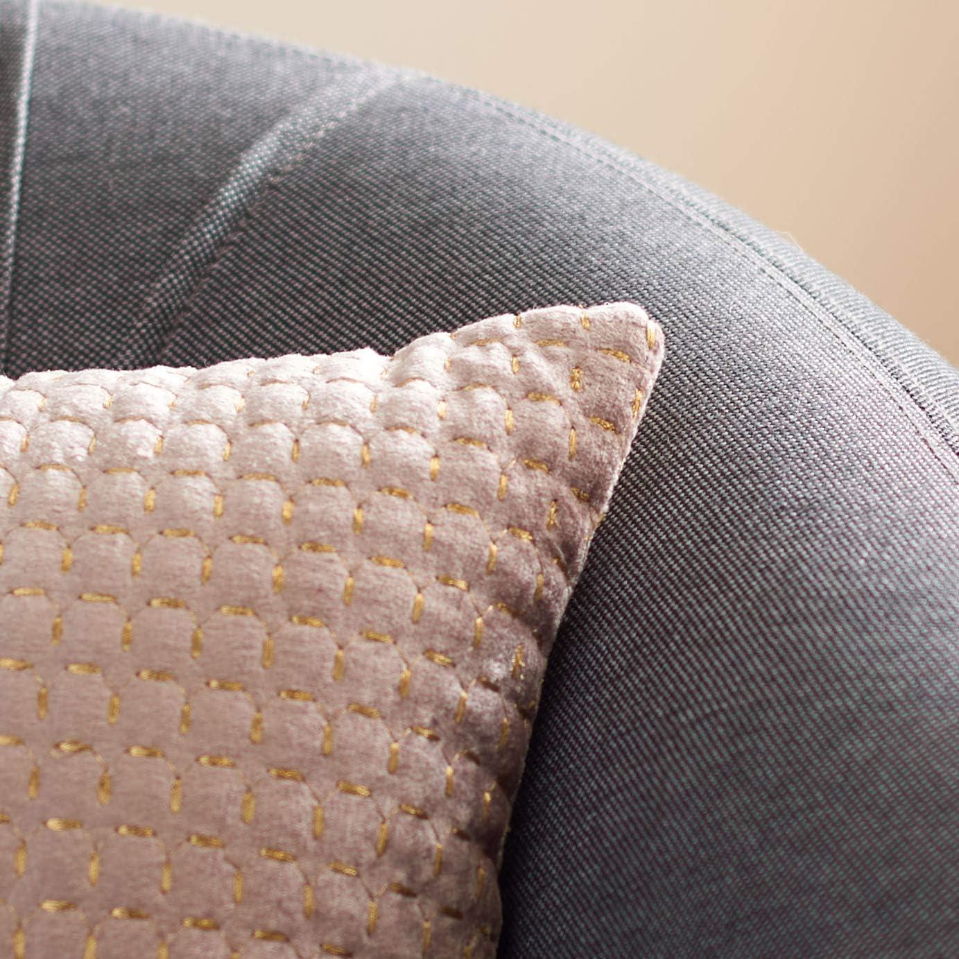 Lucejano Geometric Viscose, Cotton Reversible Throw Pillow